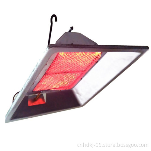 Safe gas energy saving infrared heater used for broiler poultry farm
